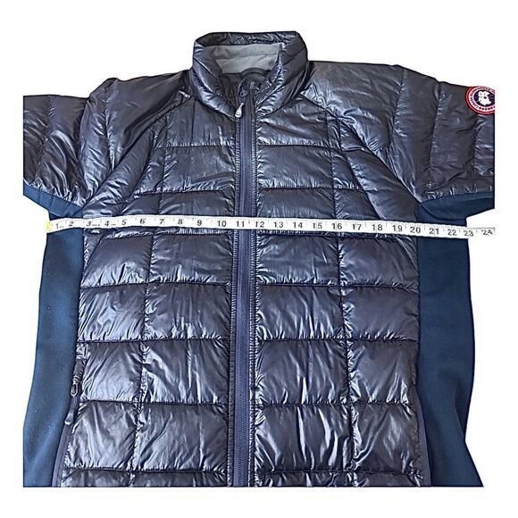 Canada Goose HyBridge Lite Jacket + Beanie Men’s XL Blue Nylon Pre-Owned - Picture 2 of 13